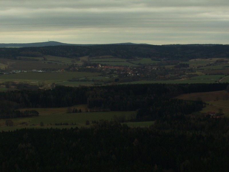 Načeradec a Strážiště (744 m n m.)